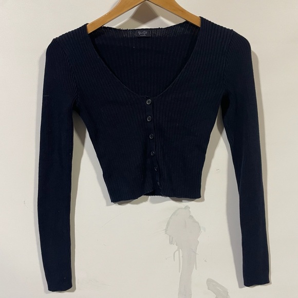 Brandy Melville Sweaters - John galt brandy Melville button down sweater top
